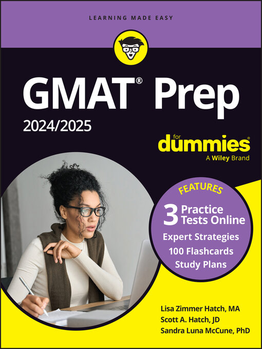 Title details for GMAT Prep 2024/2025 For Dummies (GMAT Focus Edition) by Lisa Zimmer Hatch - Available